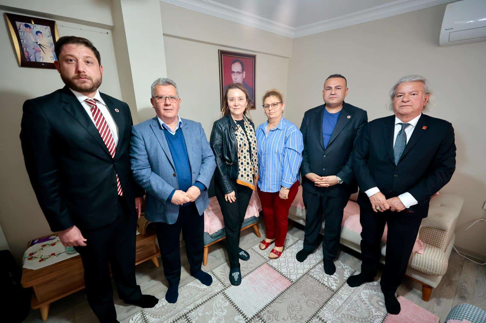 Konak Belediye Başkanı Mutlu’dan Şehit Eşine Duygusal Ziyaret ve Destek Mesajı