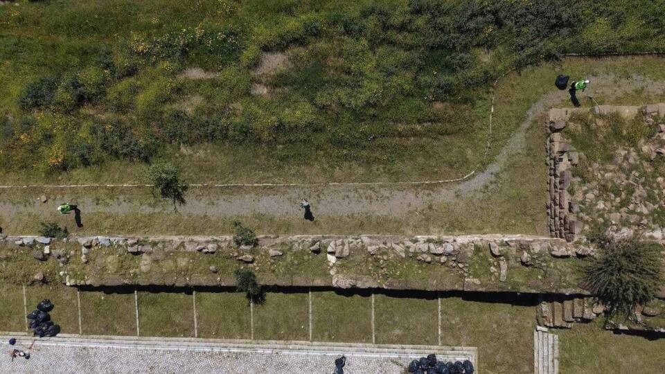 Bodrum’da Halikarnassos Surları ve Myndos Kapısı’nda Bahar Temizliği Tamamlandı