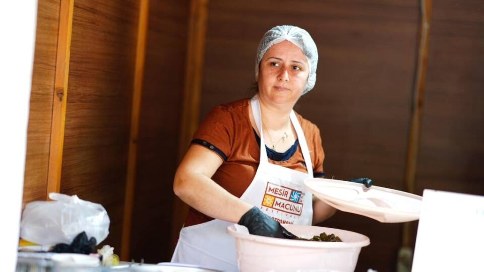 Manisa Gastronomi Panayırı Mesir Festivali Kapsamında Ziyaretçilere Kapılarını Açtı